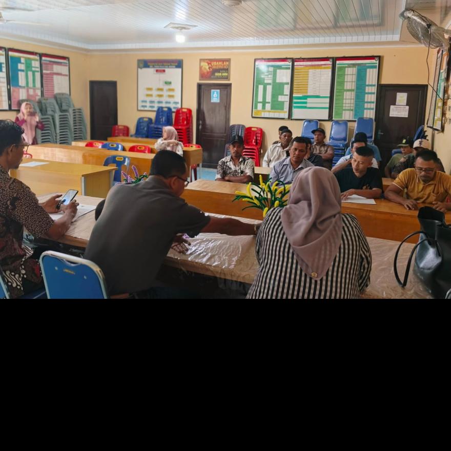 Desa Terusan Tengah Gelar Musyawarah Desa Pembagian BLT Tahun 2026